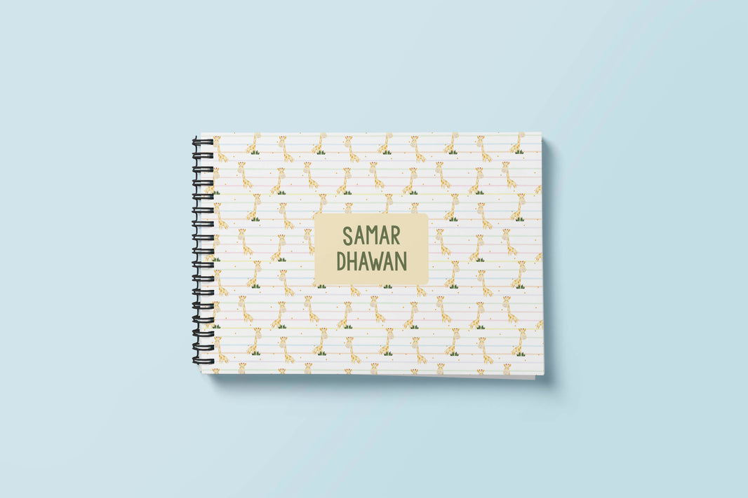 Striped Giraffe - Drawing Books