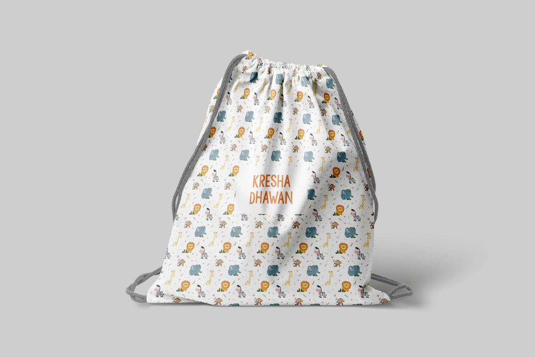 Jungle Jotter -Drawstring Bags