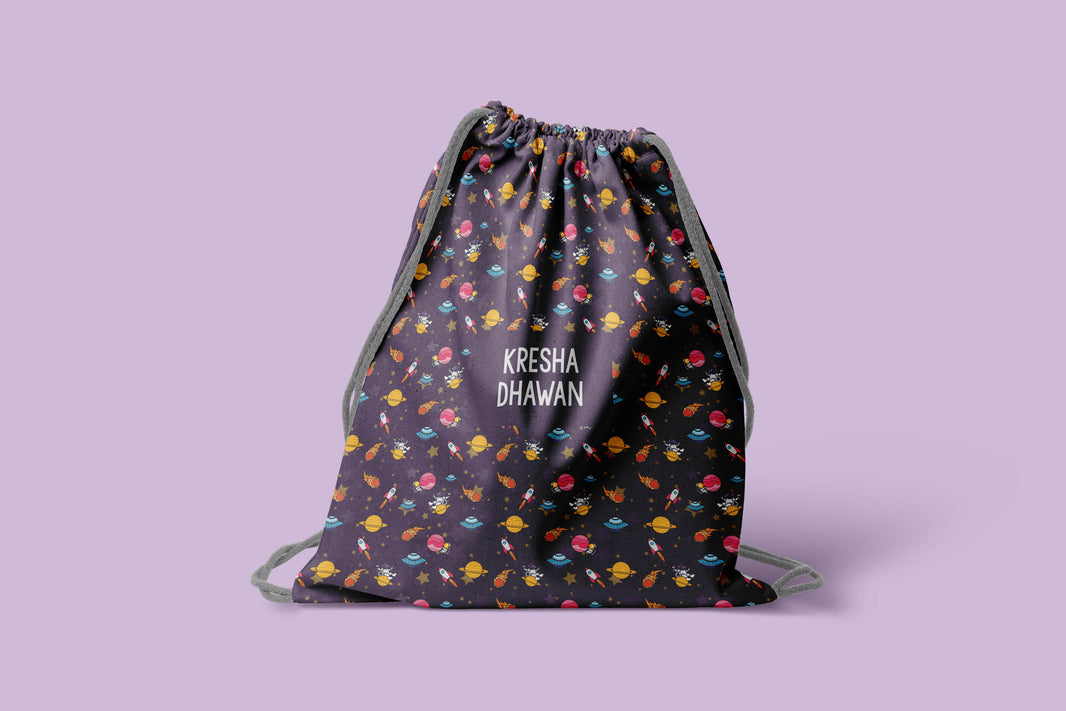Out Of Space -Drawstring Bags