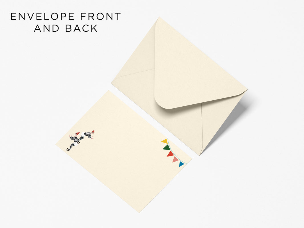 Clowing Around - Notecards & Envelopes