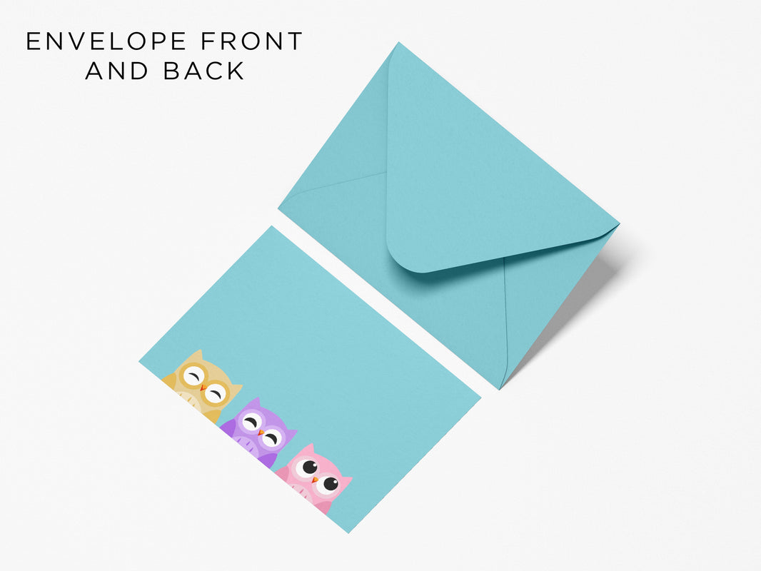 Owl over it - Notecards & Envelopes