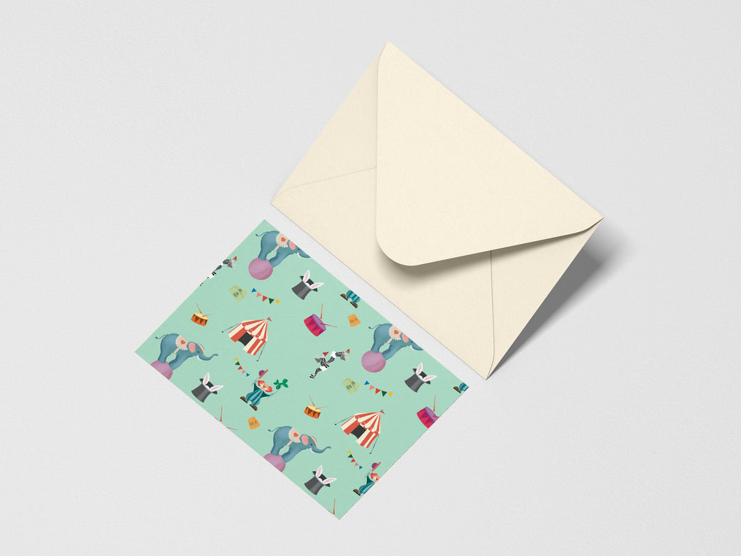 Clowing Around - Notecards & Envelopes