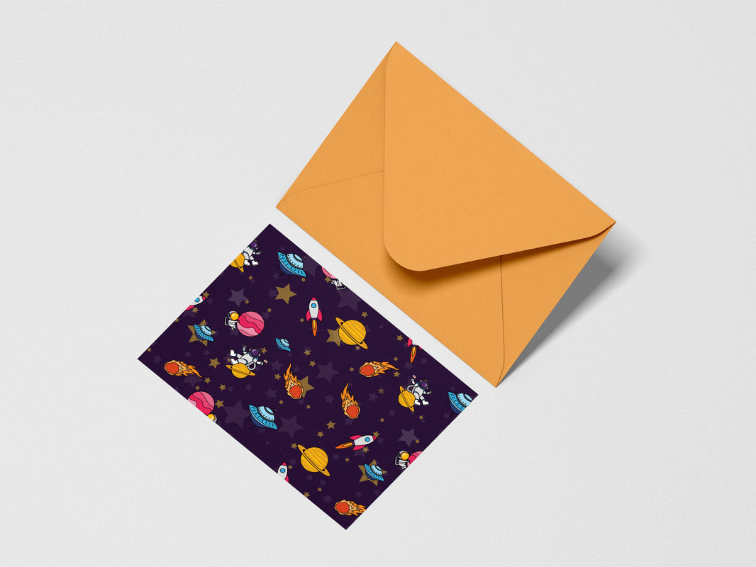 Out Of Space - Notecards & Envelopes