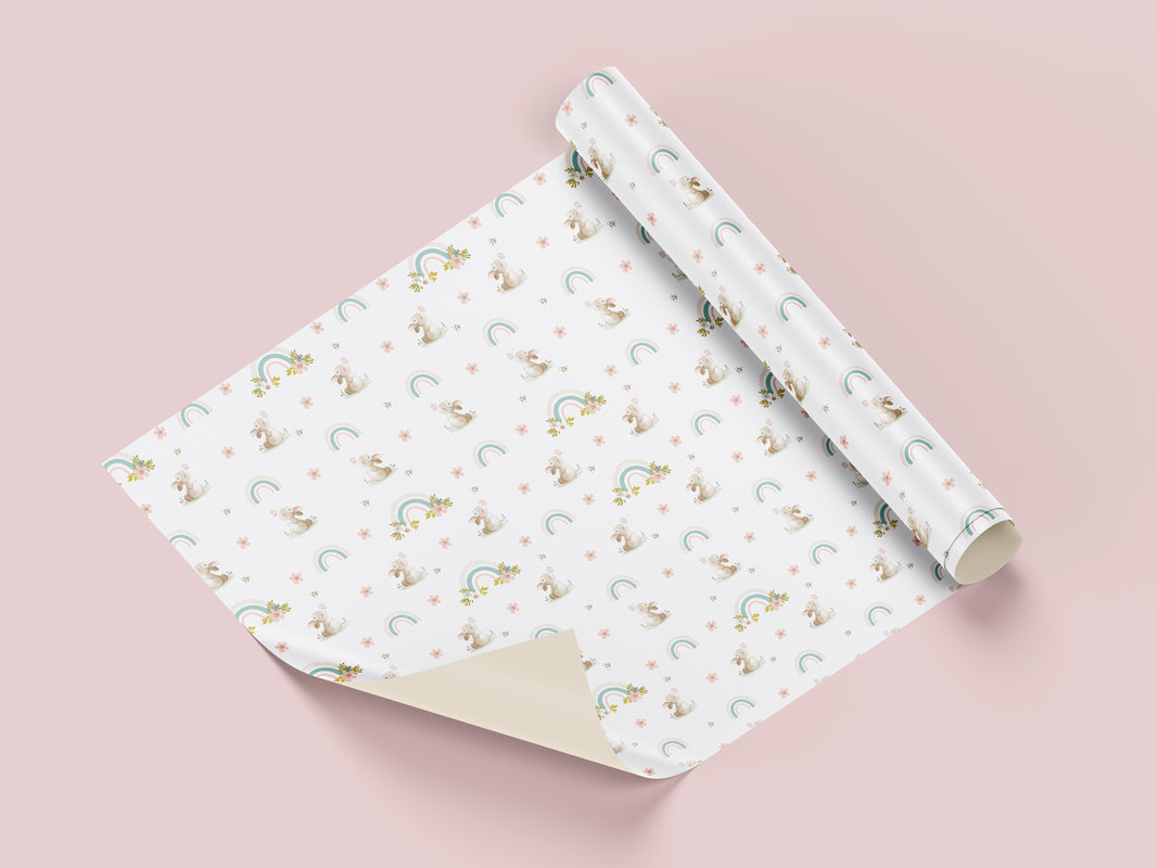 Bunny Bounce -Wrapping paper