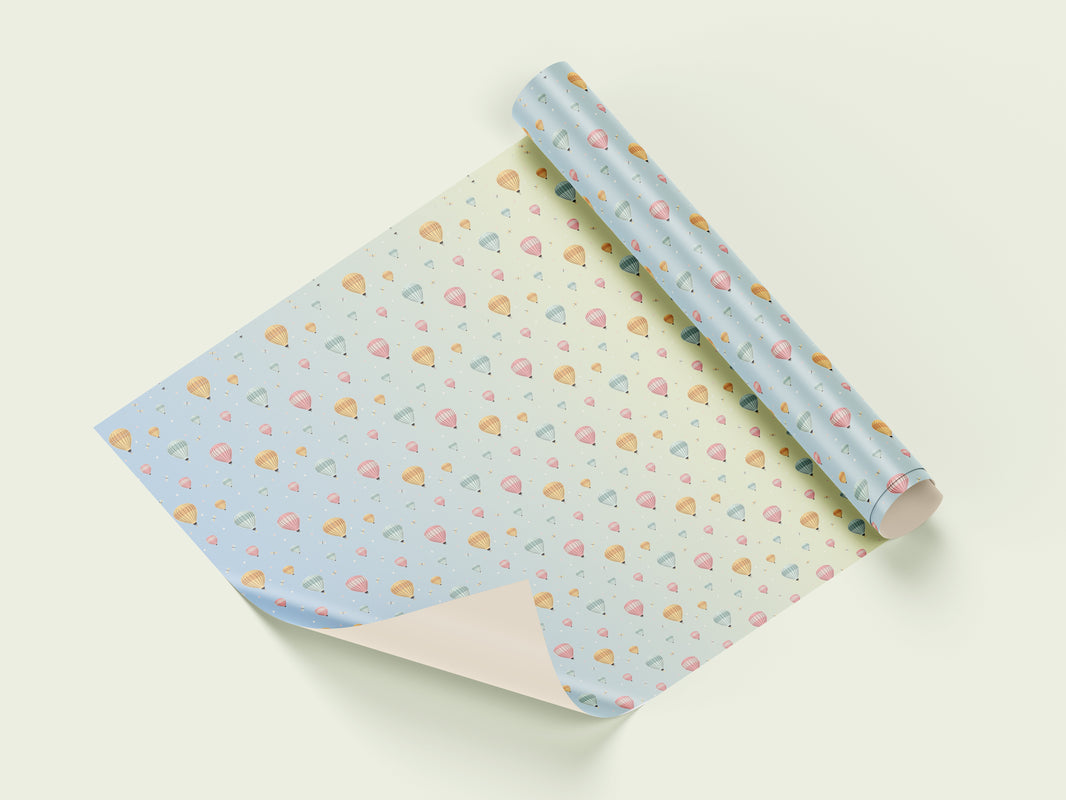 Up up and Away -Wrapping paper