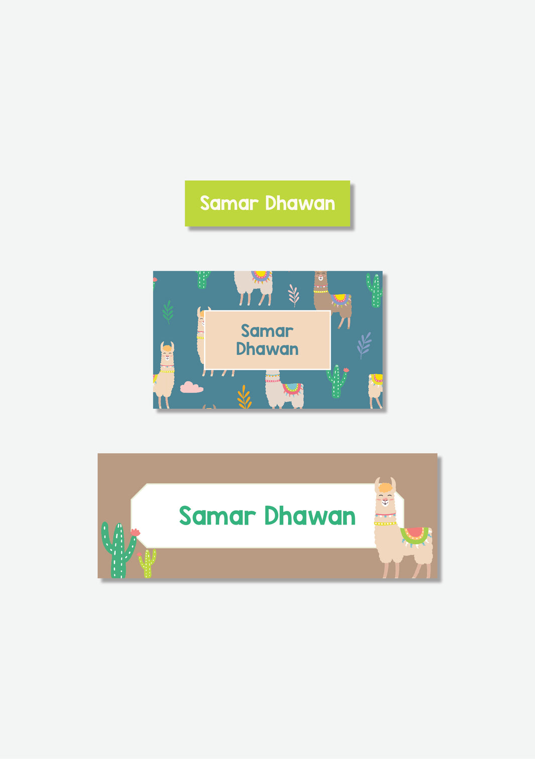 Llama Land - Stickers/ Labels