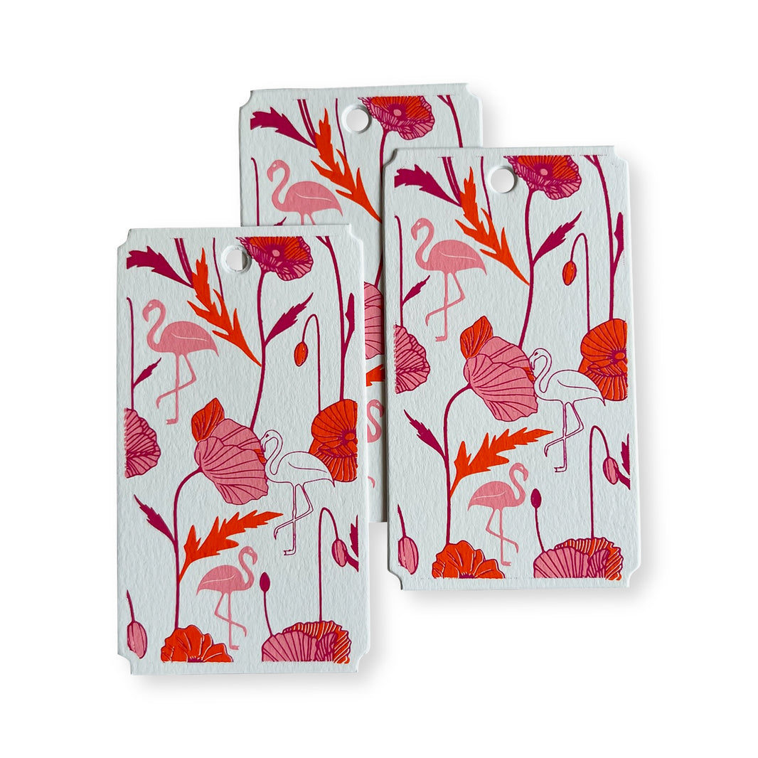 Flamingo Fiesta Gift Tags